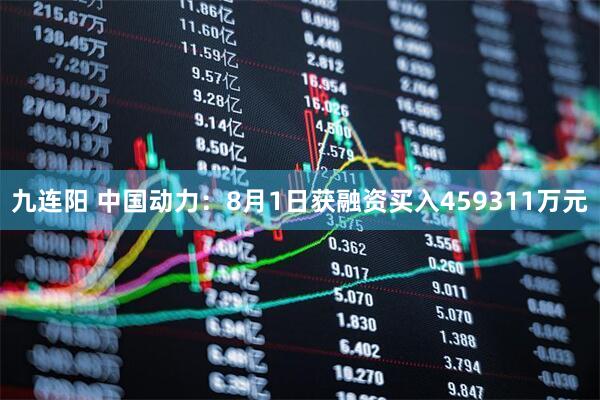 九连阳 中国动力：8月1日获融资买入459311万元